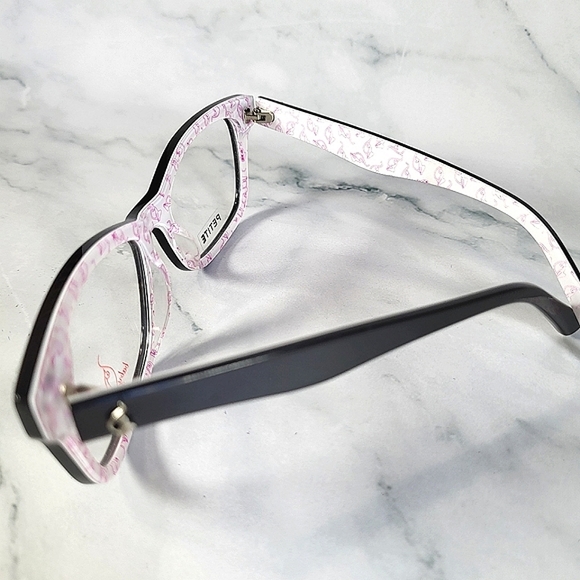 NEW Baby Phat Eyeglass Frame, Rx'able, petite, black, trendy, glasses 51-17-135 - Picture 4 of 4